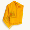 Vibrant yellow shawl
