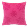 Pink Floral Cotton Cushion